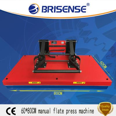 China Cloths Printer Factory Direct Sale Brisense Brand Digital Manual 60*80 T-shirt Printing Machine with CE for sale