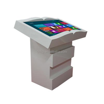 China High Quality Anti-dust Library POS Touch Screen Kiosk With Shine for sale