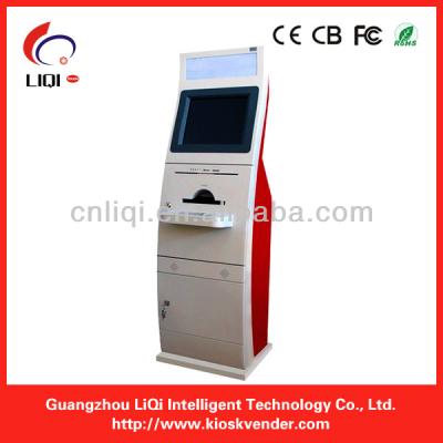 China Anti-dust Money Acceptor Kiosk Kiosk With Money Acceptor/Validator for sale