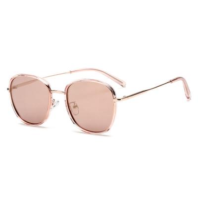 China Custom Polarized Women's Fashion High Quality Sunglasses Round New Designer Sunglasses Gradient Lens Sunglasses for sale