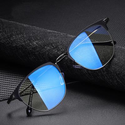 China Retro Computer Anti Blue Light Glasses Glasses Fashionable Women's Blue Light Eye Glasses Luxury Anti Glasses Frames Black Glasses Frames Optical Glasses for sale