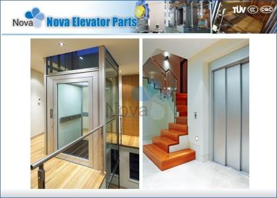 China Small Home Life Elevators , Stainless Steel Lift / Villa Elevator for sale