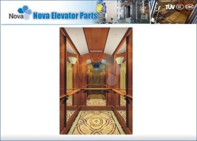 China componentes de los elevadores de los elevadores del pasajero 630KG, elevador del hotel 1.0M/S en venta