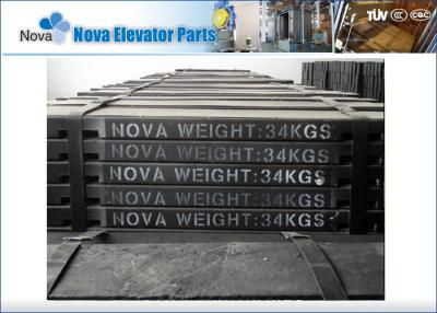 China Compound Elevator Counterweight Block, 35 ~ 52KG Loading Weight for sale