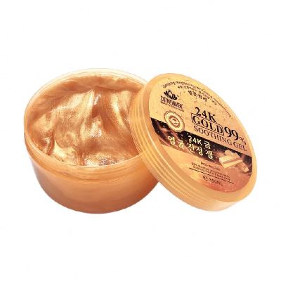 China Anti-Wrinkle Hot Selling Blackhead Removal 24K Gold Facial Body Crystal Exfoliator Scrub Gel for sale