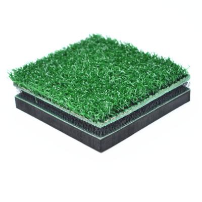 China Non-slip High Elastic Layer Fiber Golf Practice Nylon Turf Swing Shaping 3d Golf Practice Mat for sale