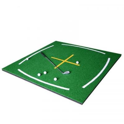 China Golf Practice Professional Fairway Putting Green Tee Turf Hitting Mat Golf Course Teaching Practice Line Golf Putting Mat for sale