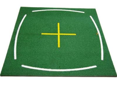 China Golf Practice Training Practice Range Golf Course Teaching Training Rubber Base Golf Mat for sale