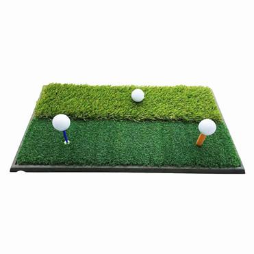 China Mini Golf Individual Practice Golf Swing Lane Putting Green Tee Turf Driving Range Hitting Golf Practicing Putting Mat for sale