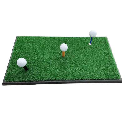 China Individual Golf Practice Individual Golf Practice Swing Chipping Golf Training Hitting Mat for sale