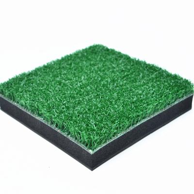 China Golf Practice Custom Golf Training Swing Practice Mat Green Nylon Turf Golf Putting Mat Used For Swing Practice for sale