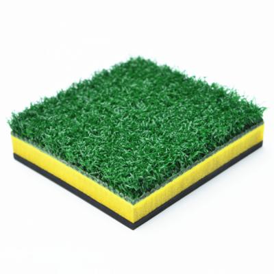 China Golf Practice Driving Range Golf Putting Green Simulator Hitting Game Indoor Practice Golf Practice Training Mat for sale