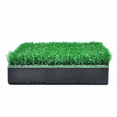 China Non-slip Golf Practice Putting Green Turf Swing Hitting Practice Golf Driving Range Mat for sale