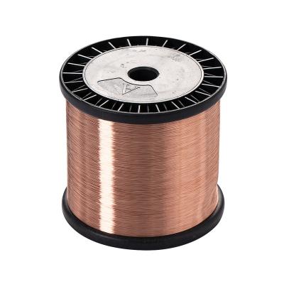 China Electrical conductor Custom Light Weight Clad Aluminium Ccam Line High Density Copper Strand Ccam Wire For High-frequency Signal Transmission for sale