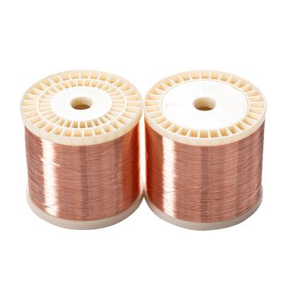 China Electrical Conductor CCA Enamel Wire Aluminum Clad Copper For Flexible Cable Customization Available for sale