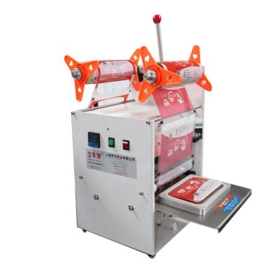 China Food Tray Sealing Machine Wholesale Packing Machine Manual Food Sealer Machine / With Rolling Film for sale