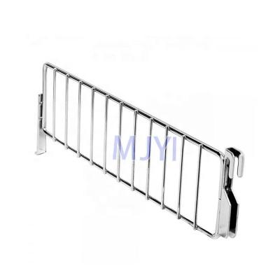 China Double Sided Cheap Supermarket Wire Shelf Divider Manufacturer for sale