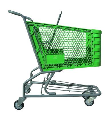 China Unveiling New Arrival Nice Color German Style Durable Plastic Shopping Cart for sale