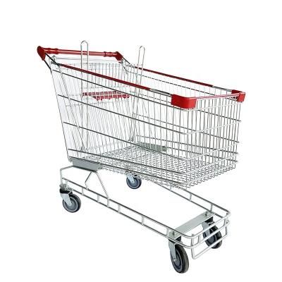 China Unveiling Good Price Supermarket Trolley Shopping Trolley With Customized Logo for sale