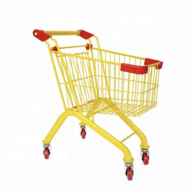 China Unveiling Kids Small Shopping Cart Shopping Trolley For Kids for sale