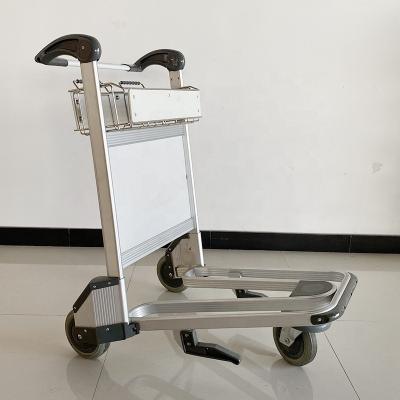 China Tools Aluminum Airport Luggage Trolley With Brake for sale