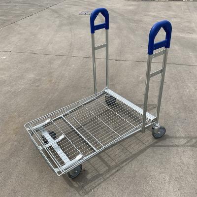 China Tools Heavy Load Capacity Warehouse Logistics Cargo Cart Material Handling Carts for sale