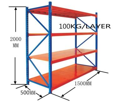 China Warehouse Rack Heavy Duty Warehouse Storage Steel Rack for sale