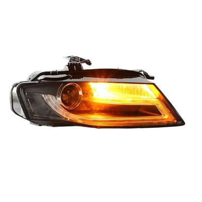 China PMMA+ABS+Aluminum New Modified Lighting System Auto Styling Head Lamp For Audi A4L B8 LED Fit Original Car Without HID Xenon Use 2009-2012 for sale