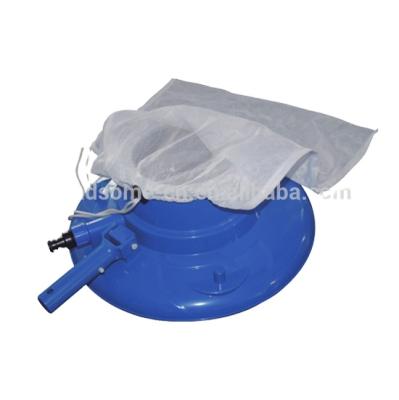 China Eco - Friendly Pool Sheet Eater With Swivel Wheels And Brushes Pool Vacuum for sale