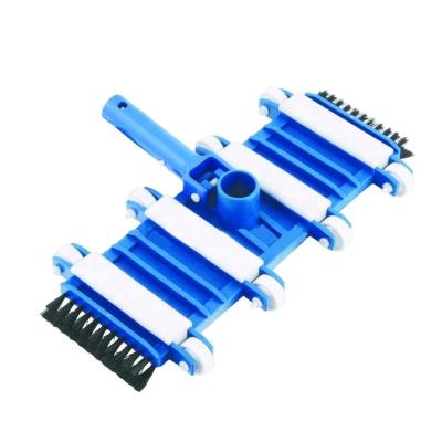 China Flexible LDPE+ABS Swimming Pool Vacuum Head With Side Brush For Swimming Pool for sale