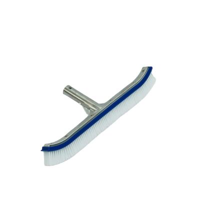 China Eco - Friendly Swimming Pool Accessories Swimming Pool Plastic Cleaning Brush For Pool Clean for sale