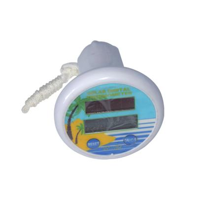 China Eco-friendly Waterproof Solar Digital Floating Swimming Pool Thermometer Plastic Swimming Pool Thermometer for sale