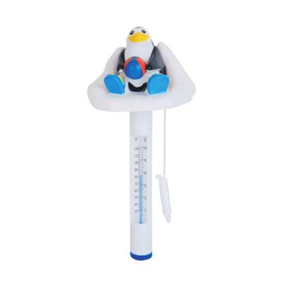 China Top Selling Floating Animal Thermometer Penguin Shape Swimming Pool Thermometer Eco - Friendly for sale