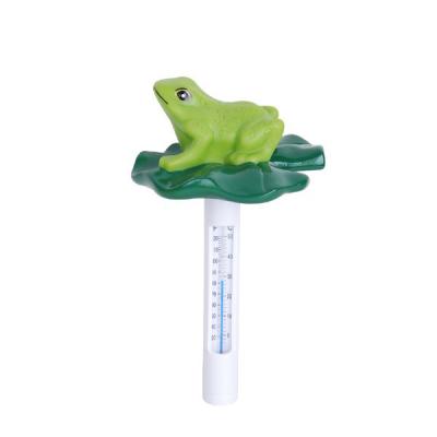 China Factory Direct Sale Eco - Friendly Swimming Pool Accessories Floating Animal Thermometer for sale