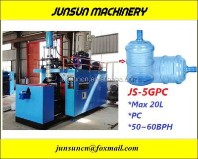 China Bottle 5 Gallon PC Extrusion Blow Molding Machine for sale