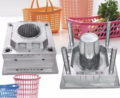 China High quality steel plastic basket mold and plastic injection basket mold built by Taizhou Eura mold and plastic for sale