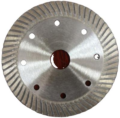 China Construction Cutting 4inch Ultrathin Diamond Turbo Small Circular Cutting Saw Blade For Ceramic for sale