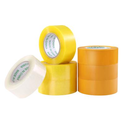 China Custom Wholesale Eco-friendly Waterproof Plastic Packaging Tape BOPP Acrylic Sealing Tape Rolls for sale