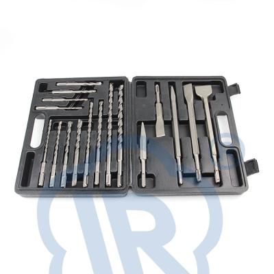 China Over 17pcs SDS Concrete Drill Bits Set SDS Drill Set for sale