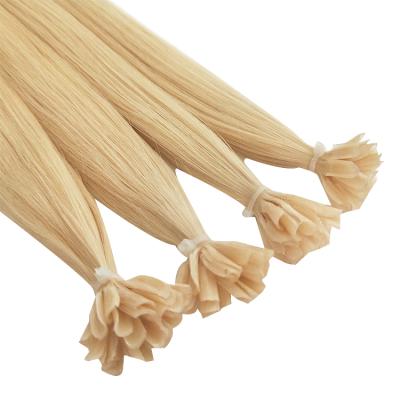 China Cuticle Double Plug Keratin Prebonded U Tip Hair Extensions Italian Virgin Hair for sale