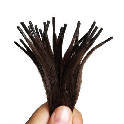 China Cuticle Hold Cuticle Aligned Hair Extensions Pre-bonded I Tip Stick Hair Extensions for sale