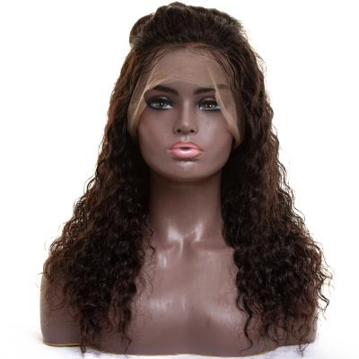 China Factory Wholesale Price High Quality Natural Wave 360 ​​Human Hair Cuticle Front Wigs For All Women for sale