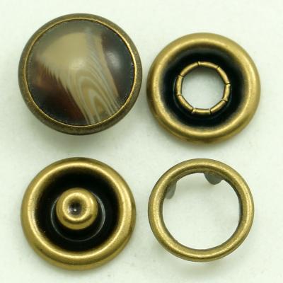 China Viable Four Part Bead Ring Stud Snap Button for sale