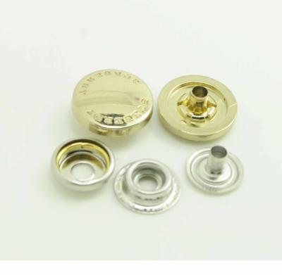 China High Quality Viable Metal Antique Brass Snap Press Button For Coat for sale