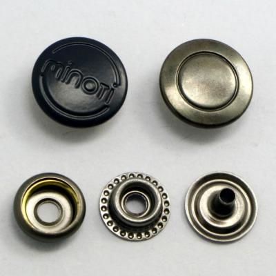 China High Quality Viable Metal Antique Brass Snap Press Button For Coat for sale