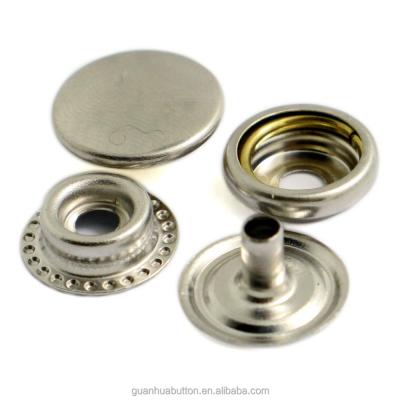 China 406# 12.5mm Silver Snap Press Button Sustainable for sale