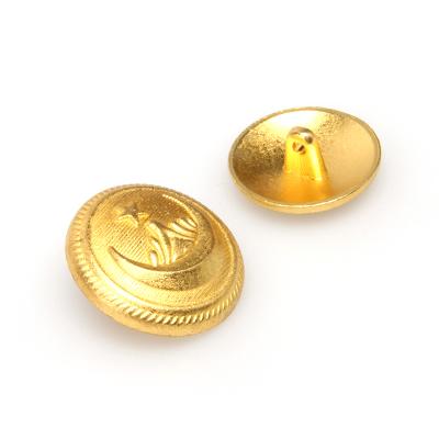 China 20mm Gold Leg Button Buckle Metal Viable Gold Leg Button On Clothers for sale