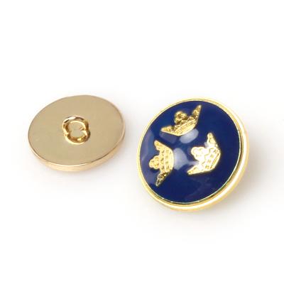 China 2020 fashon design viable leg button alloy sewing button for coat for sale