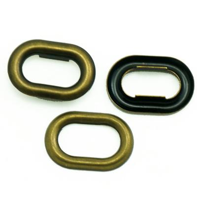 China Black Nickel Free Rubber Coated Curtain Grommet and Grommets for sale