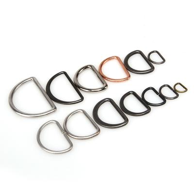 China Clothes Metal D-Ring Alloy Rings For Handbags for sale